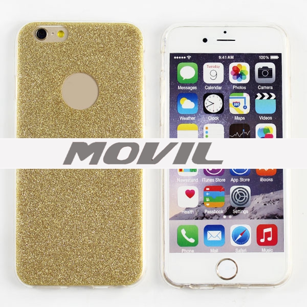 NP-2201 Tpu funda del brillo para Apple iPhone 6-0